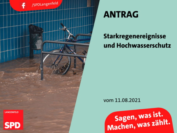 Antrag: Starkregenereignisse Und Hochwasserschutz › SPD Langenfeld